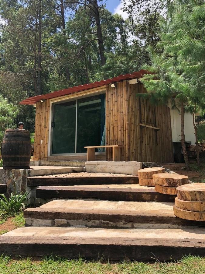 Cabana Romantica En El Bosque! Acaxochitlán エクステリア 写真